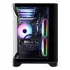 Darbo stotis Hyrican PCK07804 – AMD Ryzen 7 5700X, 16 GB DDR4, 1 TB SSD, NVIDIA GeForce RTX 5070, Windows 11 Home, 750 W, juoda