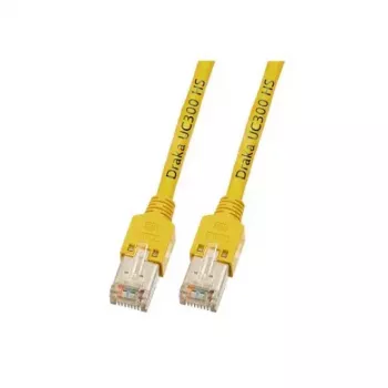 Tinklo laidas EFB Elektronik K8015.1 RJ-45 Cat5e 1 m geltonas