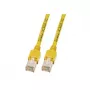 Tinklo kabelis EFB Elektronik K8015.5 RJ-45 Cat5e 5 m Geltonas