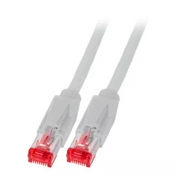 Tinklo kabelis EFB Elektronik S/FTP RJ-45 Cat.6A Pilkas 15 m