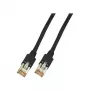 Tinklo kabelis EFB Elektronik K8072.25 RJ-45 Cat5e 25 m Juodas