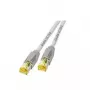 Tinklo kabelis EFB Elektronik RJ45 S/FTP Cat6a 10 m Baltas