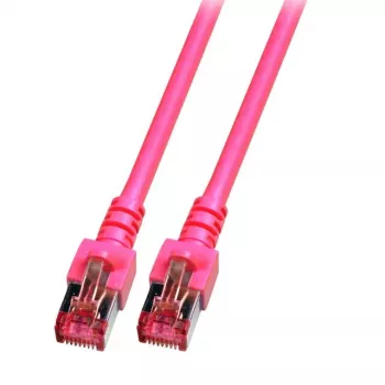 Tinklo kabelis EFB Elektronik K5519.30 RJ-45 Cat6 30 m Magenta
