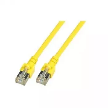 Tinklo kabelis EFB Elektronik RJ45 S/FTP Cat5e RJ-45 10 m Geltonas