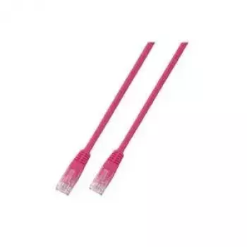 Tinklo kabelis EFB Elektronik RJ45 U/UTP Cat.5e 1m Magenta
