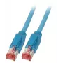 Tinklo kabelis EFB Elektronik K8708BL.2 RJ-45 Cat6a 2 m Mėlynas