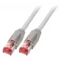 Tinklo kabelis EFB Elektronik K8708GR.15 RJ-45 Cat6a 15 m pilkas