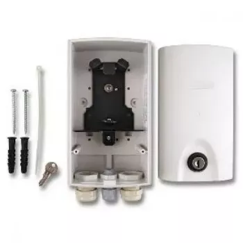Skaidulinės optikos adapteris EFB Elektronik LOGON LFH015 LC/SC, pilkas, plastikinis korpusas, 103×93×185 mm