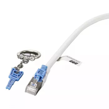 Apsauginis kabelio raktas EFB Elektronik K5539.S Sidabrinis Cat6a