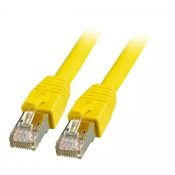 Tinklo kabelis EFB Elektronik K5528GE.0.5 RJ-45 Cat8.1 0.5 m geltonas