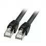 Tinklo kabelis EFB Elektronik K5528SW.0.5 RJ-45 Cat8.1 0,5m Juodas