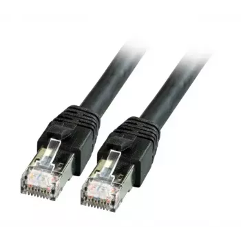 Tinklo kabelis EFB Elektronik K5528SW.10 RJ-45 Cat8.1 10 m Juoda