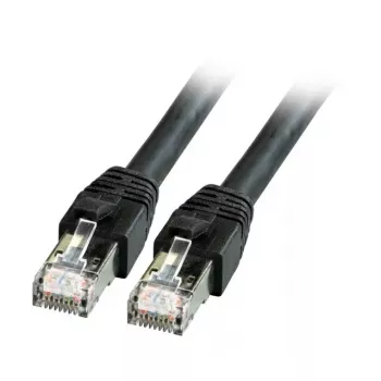 Tinklo kabelis EFB Elektronik K5528SW.2 RJ-45 Cat8.1 2 m Juodas