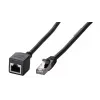 Tinklo ilginimo kabelis EFB Elektronik K5546SW.3 RJ-45 Cat6a 3 m Juoda