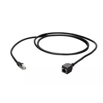 Tinklo ilginimo kabelis EFB Elektronik K5546SW.3 RJ-45 Cat6a 3 m Juoda
