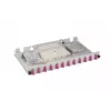 EFB Elektronik B71203L12OM4 šviesolaidžių sujungimo dėžutė, SC 50/125 µm OM4, 12 pigtailų/6 jungčių, ištraukiama