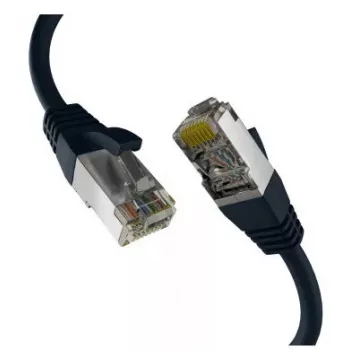 Tinklo kabelis M-Cab EC020200306 RJ-45 Cat8.1 7,5 m Juodas