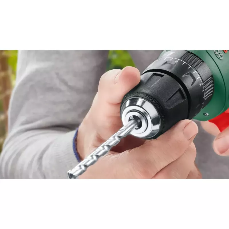 Belaidis gręžtuvas Bosch EasyDrill 18V-40, 2 greičiai, 13 mm raktinis griebtuvas