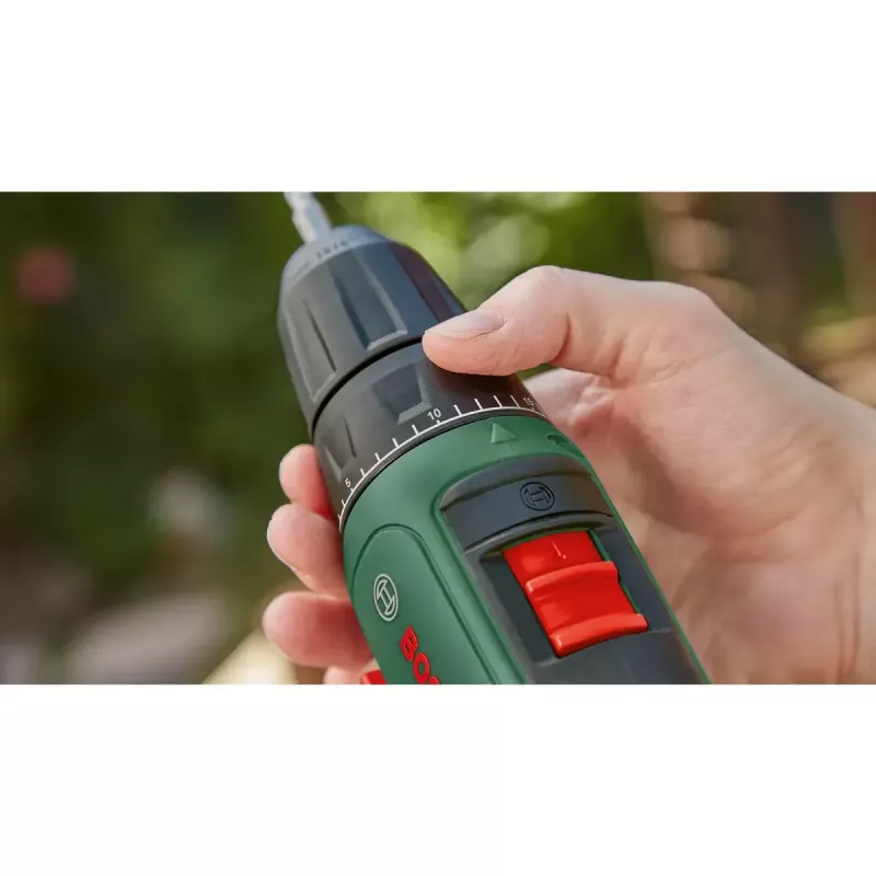 Belaidis gręžtuvas Bosch EasyDrill 18V-40, 2 greičiai, 13 mm raktinis griebtuvas