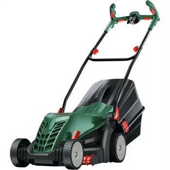 Elektrinė vejapjovė Bosch UniversalRotak 34-400, 1 300 W, 34 cm pjovimo plotis (žalia/juoda)