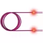 Skoninis šviesolaidinis kabelis Sacon LSD42100020 2 m LC SC violetinis