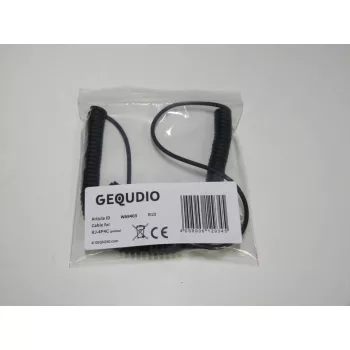 RJ kabelis GEQUDIO suderinamas su Mitel Aastra Fanvil Poly Gigset WA9403
