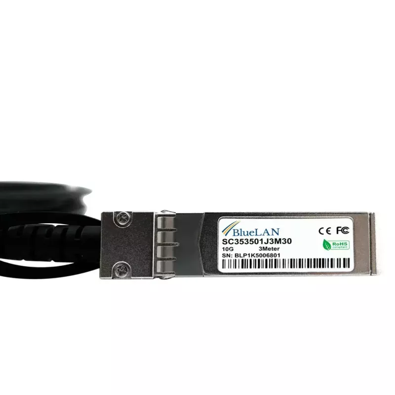 InfiniBand / šviesolaidinis kabelis SFP+ BlueOptics MA-CBL-TA-0.5M-BL 0,5 m Vyriškas / Vyriškas