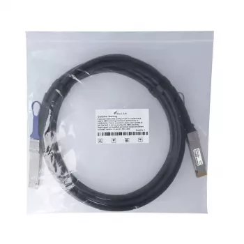 BlueOptics QDD-400-CU1M-BL InfiniBand/šviesolaidinis kabelis 1 m QSFP-DD Kištukas/Kištukas