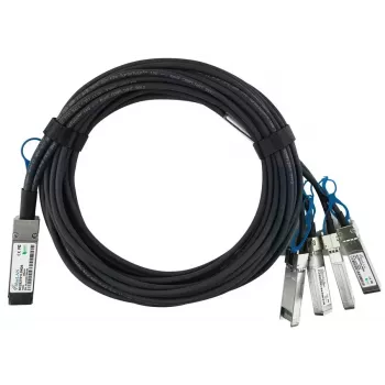 BlueOptics XQ+BC0003-XS+-BL InfiniBand / šviesolaidinis kabelis 3 m QSFP28 4xSFP28 Kištukas/Kištukas