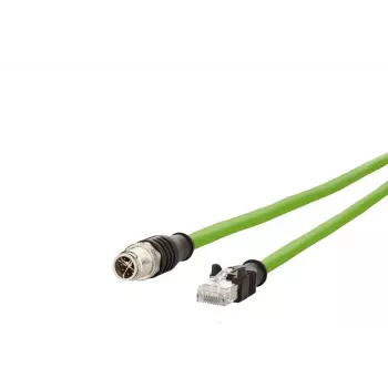 METZ CONNECT 142M2X15010 tinklo kabelis, žalias