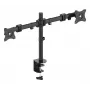 Laikiklis dviems monitoriams PureMounts PM-OFFICE-02, 68.6 cm (27 inch), stalas, juodas