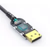FiberX HDMI laidas FX-I350-015 15 m A tipo kištukas 2.0 18 Gbit/s juodas sidabrinis