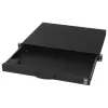 Klaviatūra AIXCASE AIX-19K1UKDETB-B USB PS/2 QWERTZ vokiška juoda