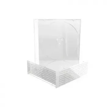 CD plonas dėklas MediaRange BOX32-T 1 diskui 5,2 mm skaidrus padėklas