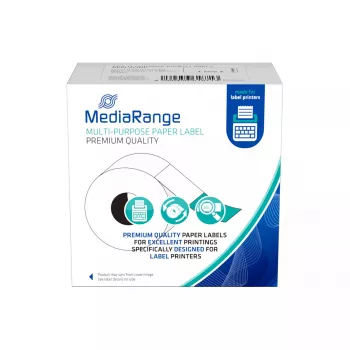 MediaRange MRDY11356 universalūs lipdukai ant popieriaus 41x89mm nuimami klijai 300 vnt.