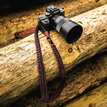 BCB C-Rope Traveler foto diržas — nailonas, alyvuogių, maks. ilgis 100 cm