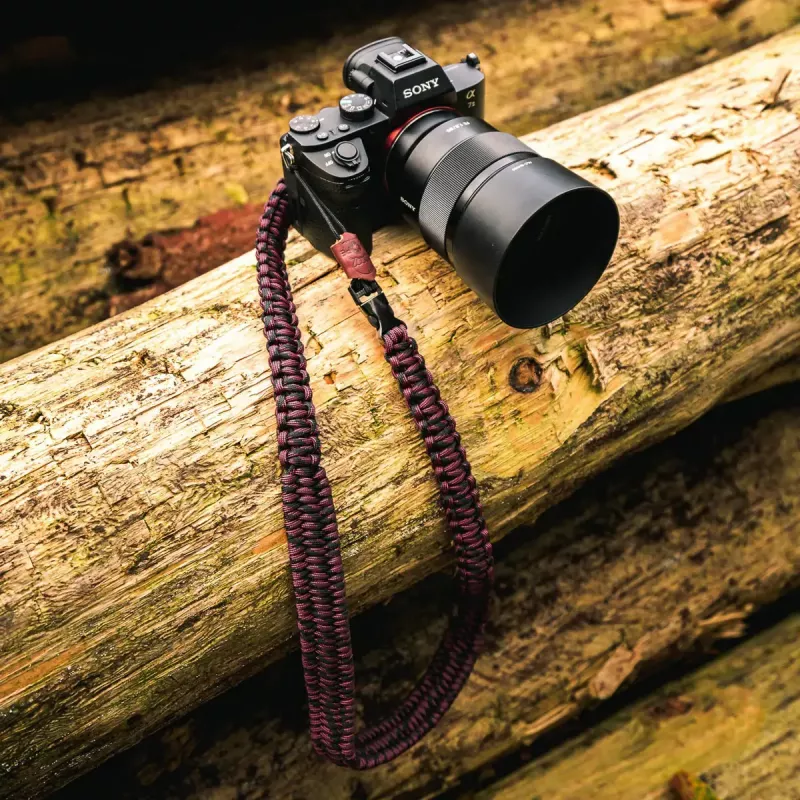 Fotoaparato dirželis HP C-Rope Traveler nailoninis juodas, 125 cm