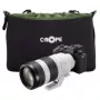 Dėklas C-Rope CRP-CNB-XL-BLK-2 Juodai Žalias su petnešėle