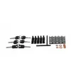 Sieninis stovas Rockstable RS19-6418 18U 19 colių grūdintas stiklas