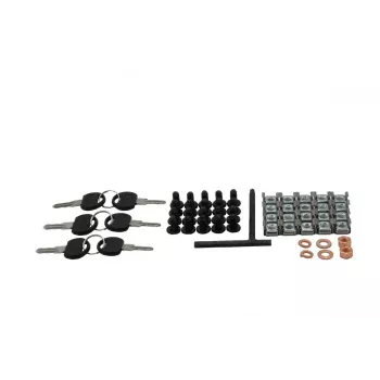 Rockstable RS19-6418S 18U 19 colių sieninis stelažas juodas