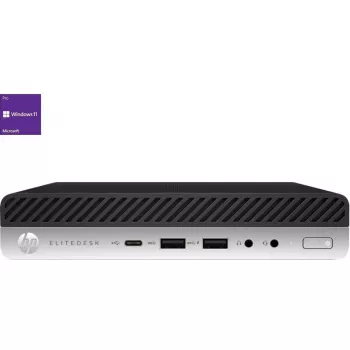 Stalinis kompiuteris HP EliteDesk 800 G4 – verslo darbo stotis, kompaktinis korpusas
