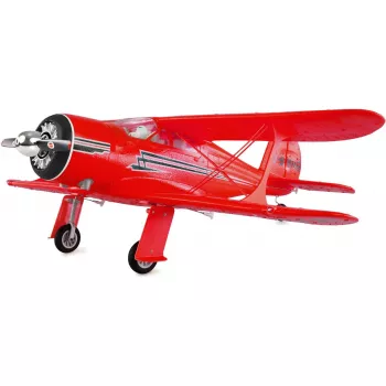 Radijo bangomis valdomas lėktuvas Amewi AMXFlight Beech D17s 3D/6G RTF, raudonas, modelis 24143