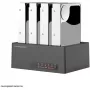 HDD dokavimo stotelė LC-Power LC-DOCK-U3-4B-V2 su USB 3.0 ir kelių lizdų palaikymu