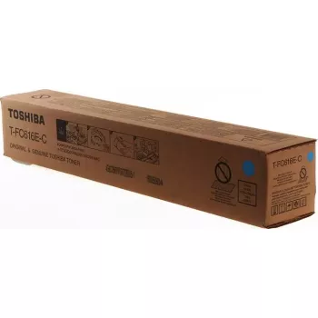 Tonerio kasetė Toshiba T-FC616EC Cyan (6AK00000369), skirta Toshiba kopijavimo aparatams ir spausdintuvams