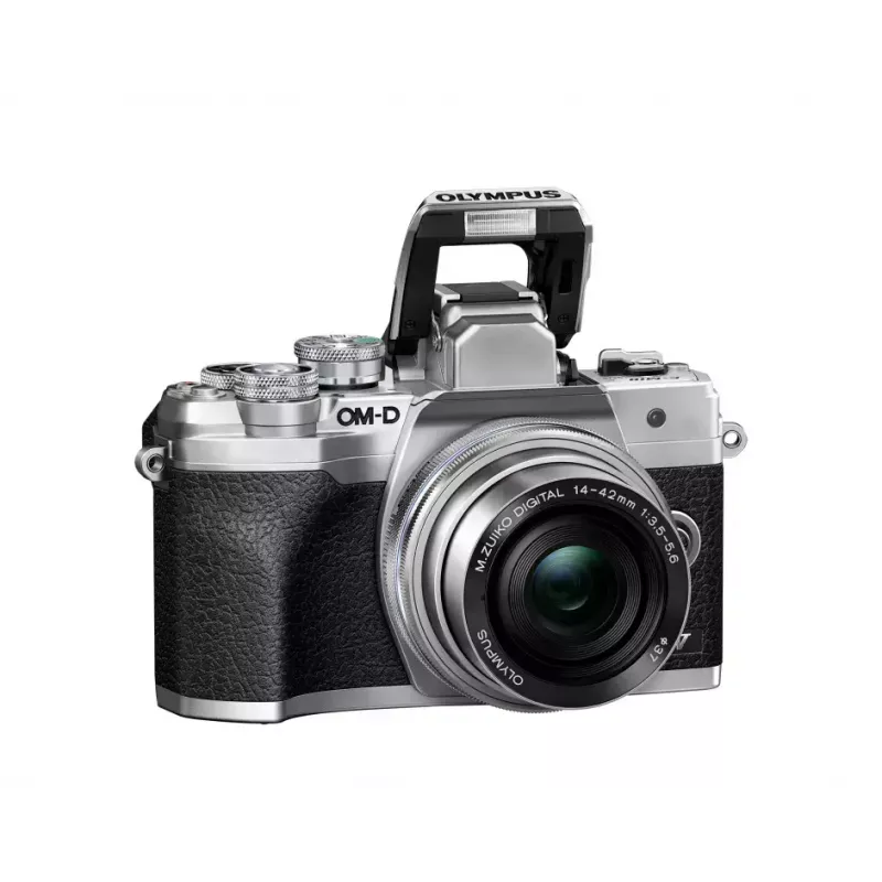 Veidrodinis fotoaparatas Olympus OM-D E-M10 Mark IV MILC 20,3 MP 4/3 col. sidabrinis