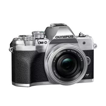 Veidrodinis fotoaparatas Olympus OM-D E-M10 Mark IV MILC 20,3 MP 4/3 col. sidabrinis