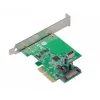 Vidinė PCIe adapterio plokštė Akasa AK-PCCU3-06