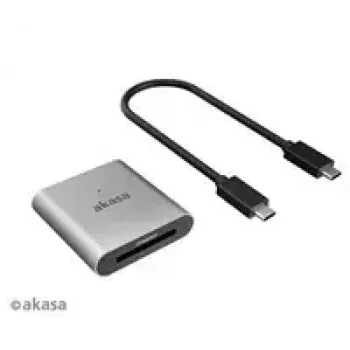 Kortelių skaitytuvas Akasa AK-CR-11BK CFexpress 2.0, USB 3.2 Gen 2