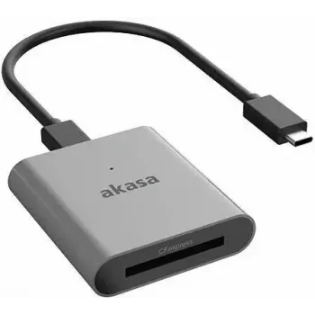 Kortelių skaitytuvas Akasa AK-CR-11BK CFexpress 2.0, USB 3.2 Gen 2