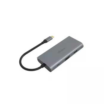 Docking stotelė Akasa USB Type-C 9-in-1